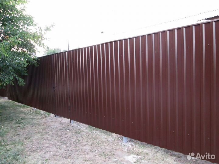 Металлический забор