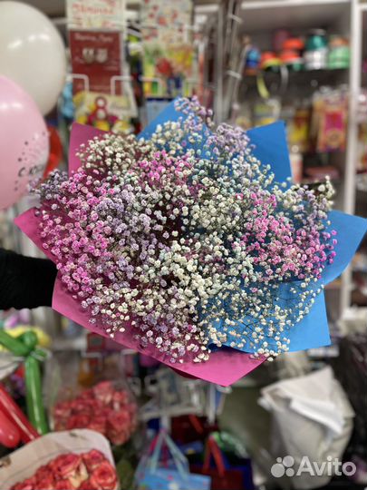 Букет из гипсофилы