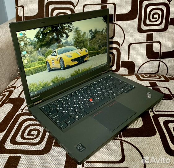 Ноутбук lenovo thinkpad T440p на i5-4200 c SSD