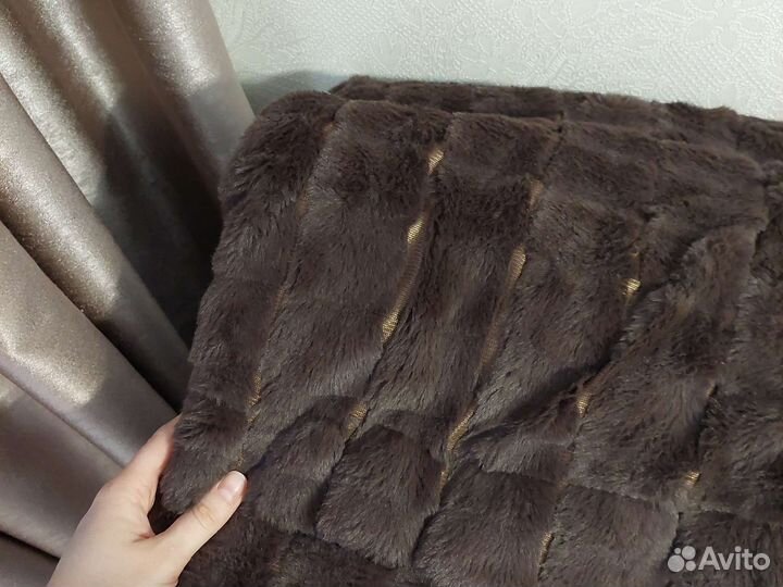 Новый плед покрывало 200 220 lusnug