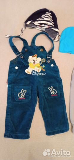 Вещи пакетом на мальчика 68 74