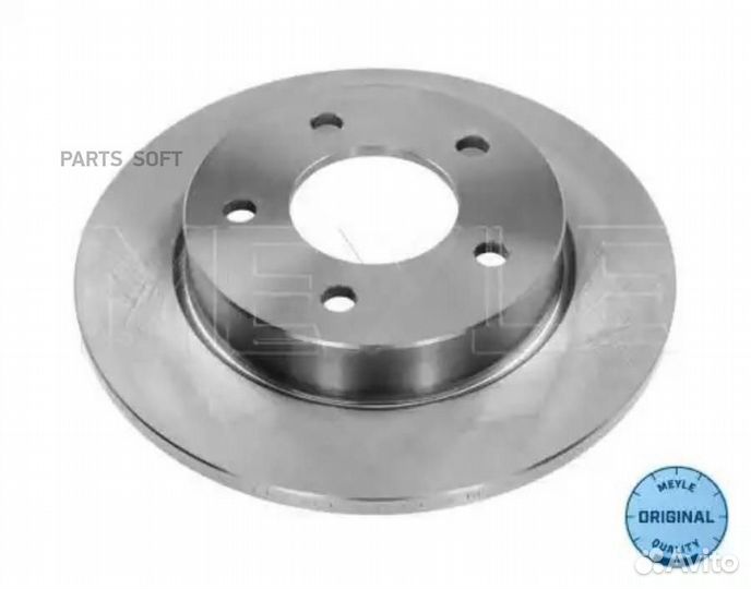 Meyle 35155230022 Диск тормозной mazda 3 03- задн