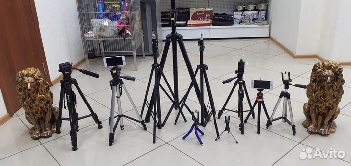 Штативы Триподы для смартфонов камер Выбор есть