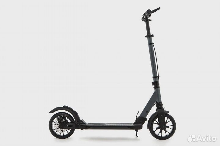 Самокат KC scutum ручн. тормоз. серый