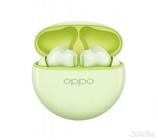 Наушники oppo Enco Buds 2, лаймово-зеленый