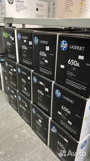Оригинальные картриджи HP