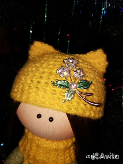 Интерьерная кукла ручной работы