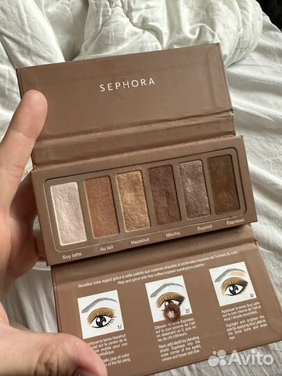 Тени для век палетка sephora