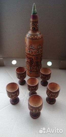 Набор деревянной посуды