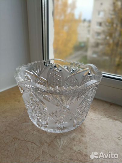 Ваза хрустальная СССР