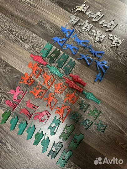 Фигурки солдатиков пластик СССР