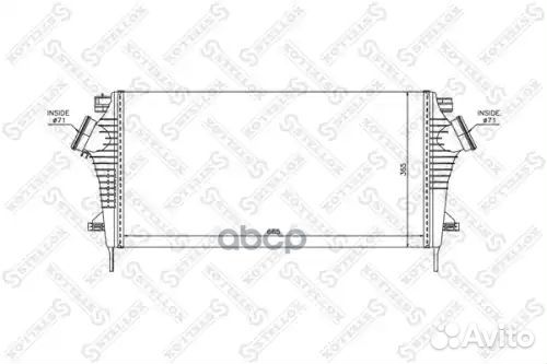 Интеркулер Opel Insignia 1.6-2.8i 08 1040209SX