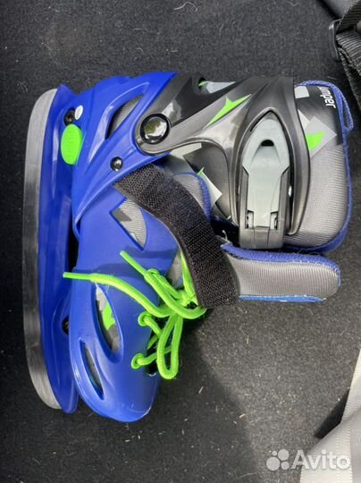 Коньки детские раздвижные