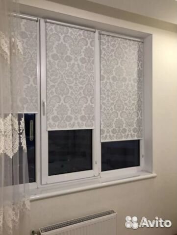 Шторы Рулонные с монтажом