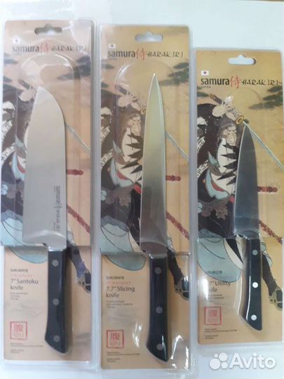 Нож кухонный Samura Harakiri Япония. Kamille Польш