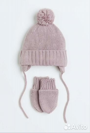 Шапки hm 74/80 разные новые