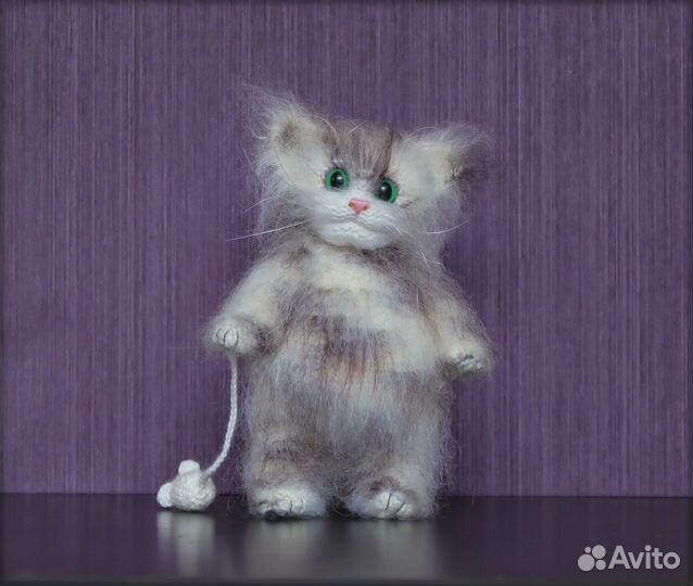 Вязаный кот Йошка