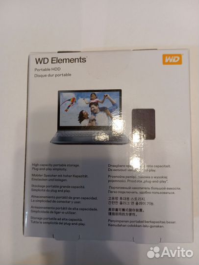 Внешний жёсткий диск WD elements 5tb