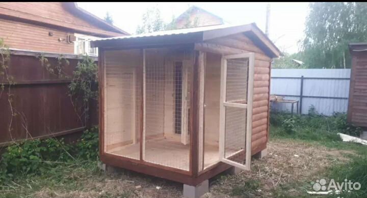 Вольер для собак с зимником или без