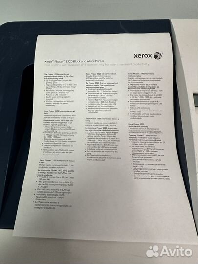 Xerox phaser 3320 с WIfi