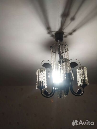 Люстра хрусталь