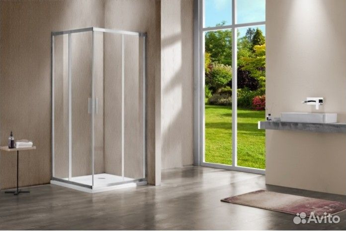 Душевой угол Vincea Garda VSS-1G 120x110 см, стекло прозрачное