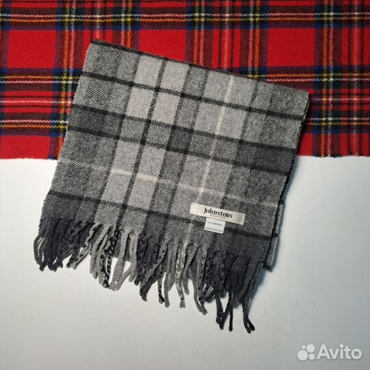 Шерстяной шарф Johnstons Made in Scotland