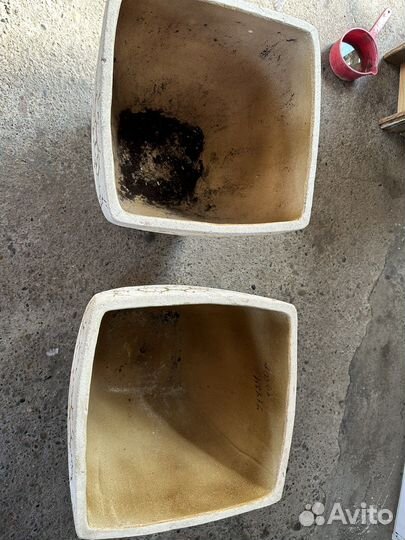 Цветочный горшок, 2 штуки