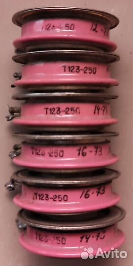 Теристоры Т123-250 ухл2