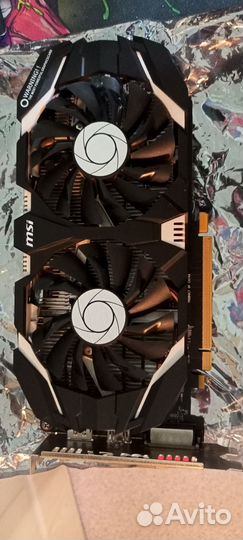 Видеокарта gtx 1060 6gb msi