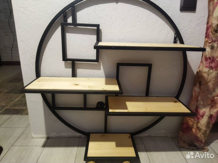 Полка настенная лофт