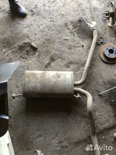 Глушитель Skoda octavia a7