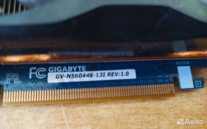 Видеокарта Gigabyte GeForce GTX 560 Ti 1.28 Gb 448