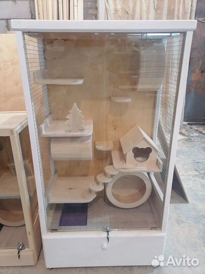 Витрина для шиншилл, клетки, аксессуары