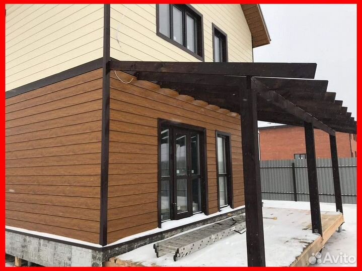 Сайдинг металлический. Металлосайдинг и софиты