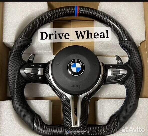 Руль карбоновый для BMW M3