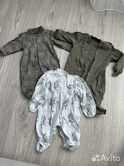 Пакет с детскими вещами 56-68 р