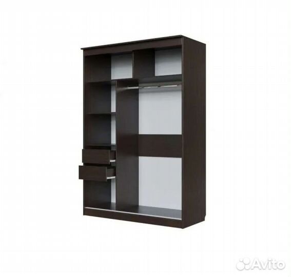 Шкаф купе с зеркалом бу