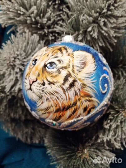 Шар елочный, 100мм