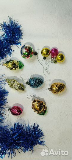 Елочные игрушки СССР
