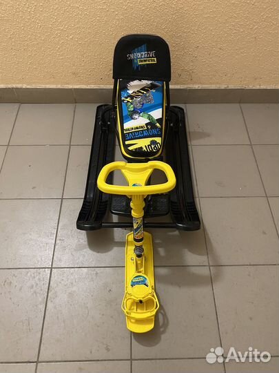 Детский снегокат Nika Kids Тимка Спорт 4-1