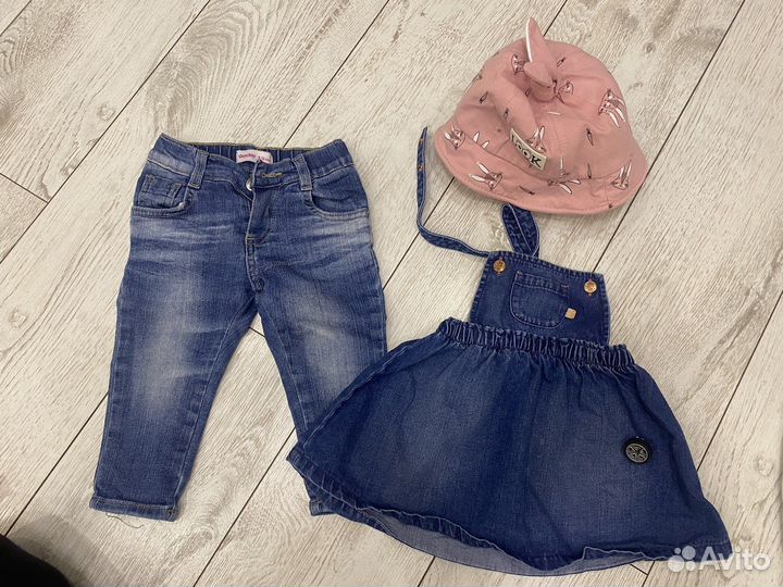 Вещи пакетом 80-86 на девочку