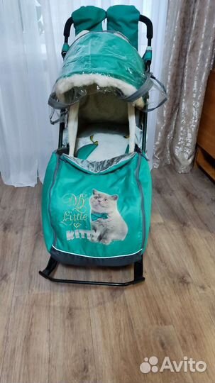 Санки коляска ника