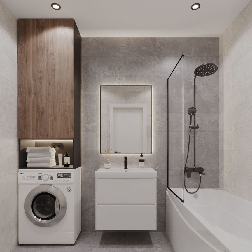 2-к. квартира, 53,8 м², 12/15 эт.