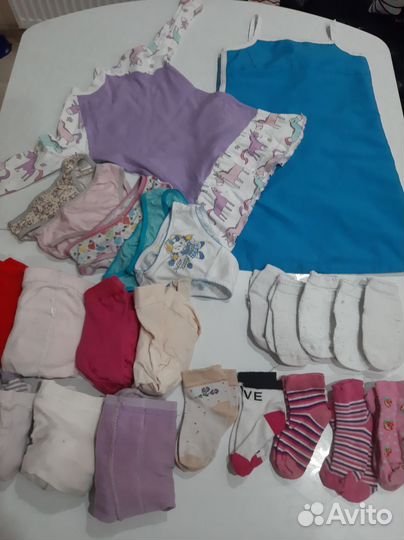 Вещи пакетом на девочку 98-104