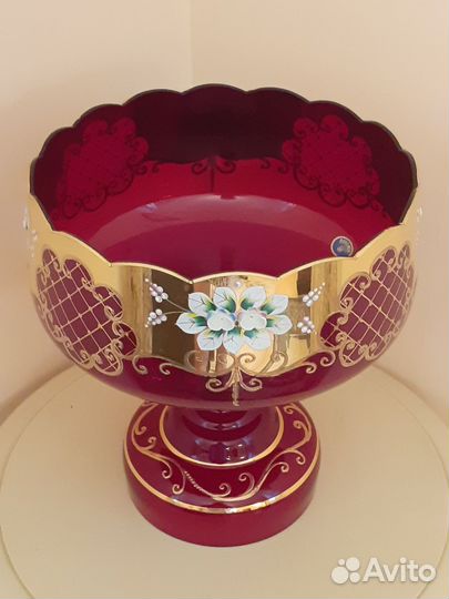 Вазы богемия