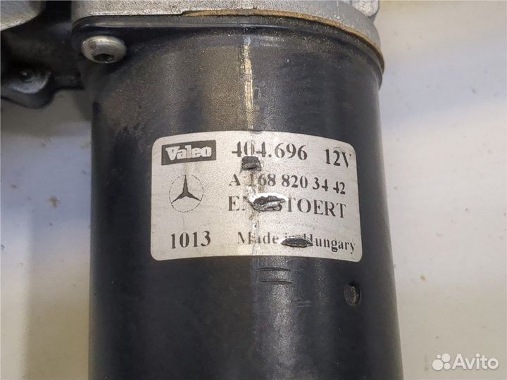 Механизм стеклоочистителя Mercedes A W168, 2001