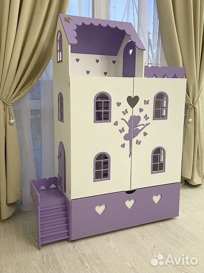 Домик кукольный для Барби