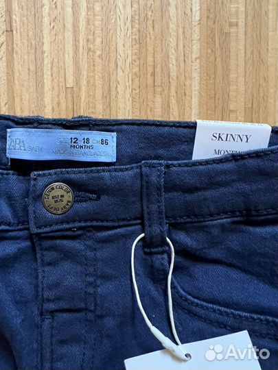 Детские джинсы новые Zara 86