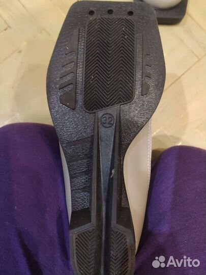 Детский комплект беговые лыжи+ботинки+палки